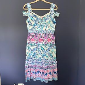 NWT Lilly Pulitzer Iva Midi Dress Size 4